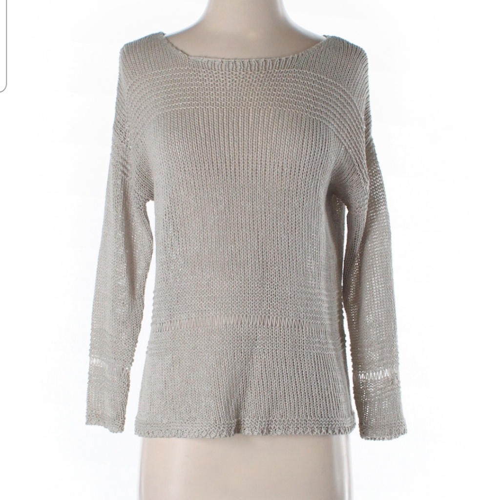 Grey Pullover Sweater